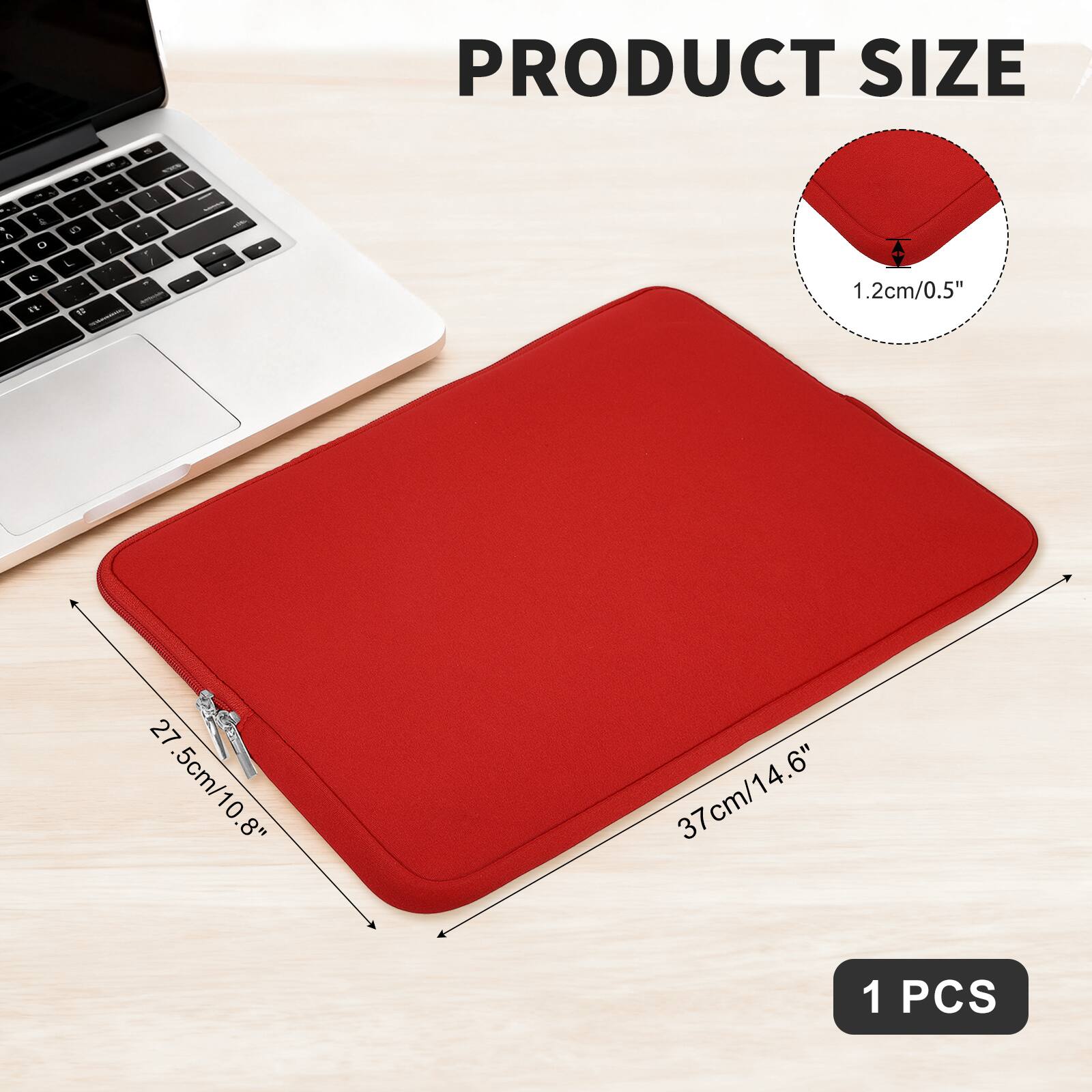 PRODUCT SIZE

1.2cm/0.5"  
27.5cm/10.8"  
37cm/14.6"  

1 PCS