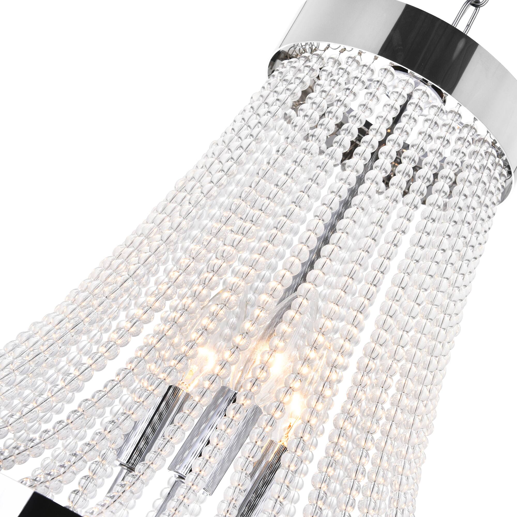 Back. CWI Lighting - Vast 13 Light Down Chandelier With Chrome Finish - Chrome.