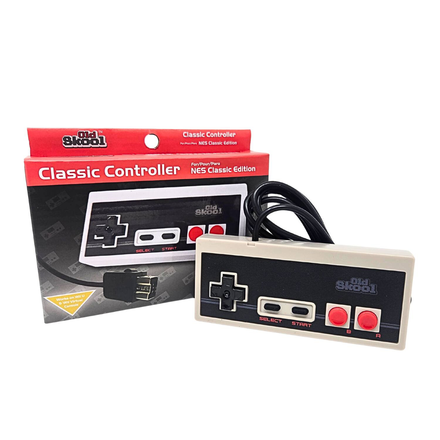 Old Skool Classic Controller NRUT NES Classic Edition For/Pour/Para Controller NES Classic Edition Classic Old Skool BELECT STRF - u vevurba i & We Virtual EA Dld Skool SELECT START