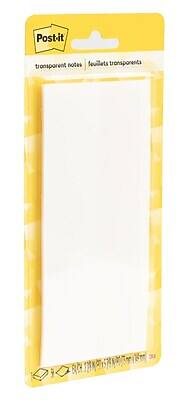 Post-it  
transparent notes | feuilles transparents