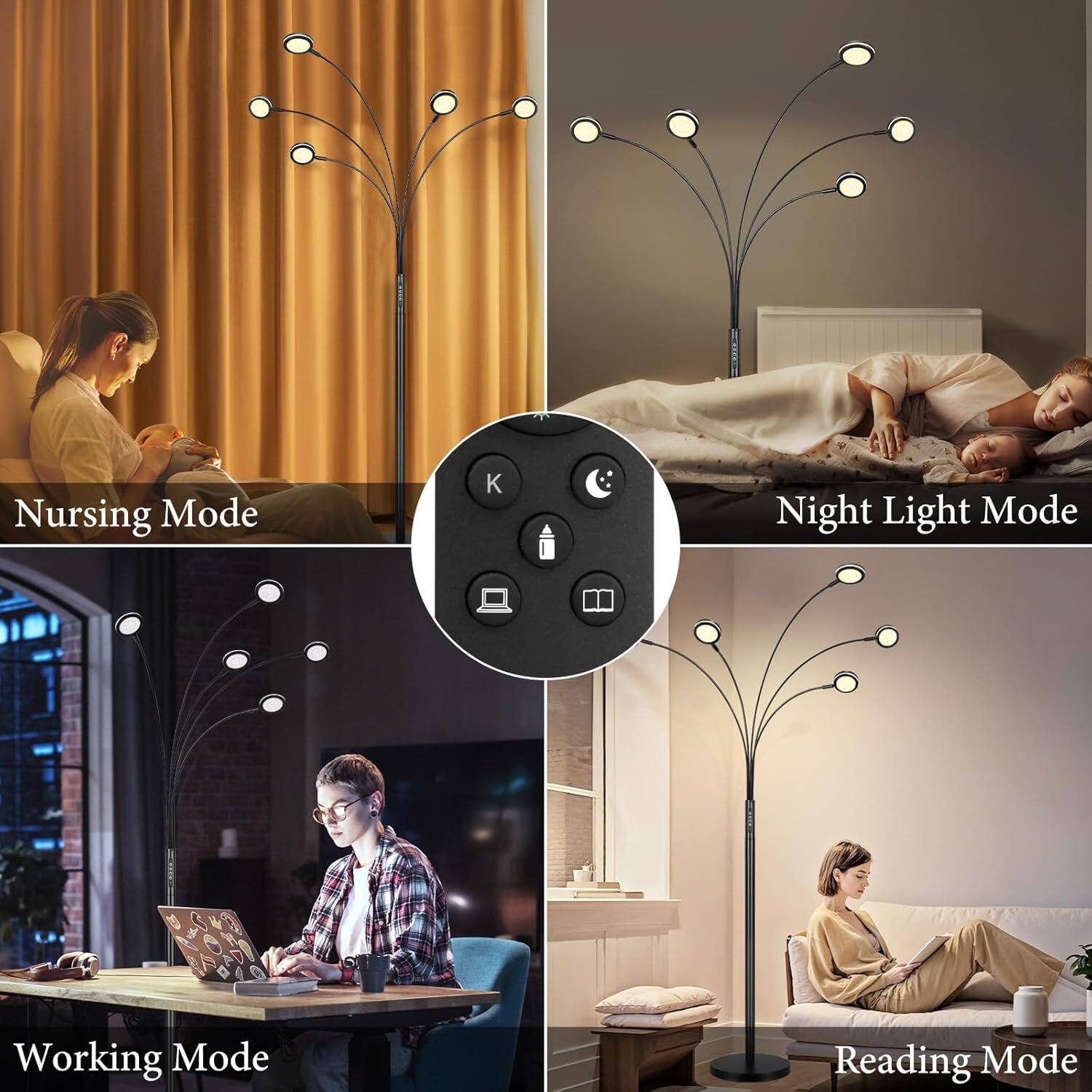 Nursing Mode  
Night Light Mode  
Working Mode  
Reading Mode