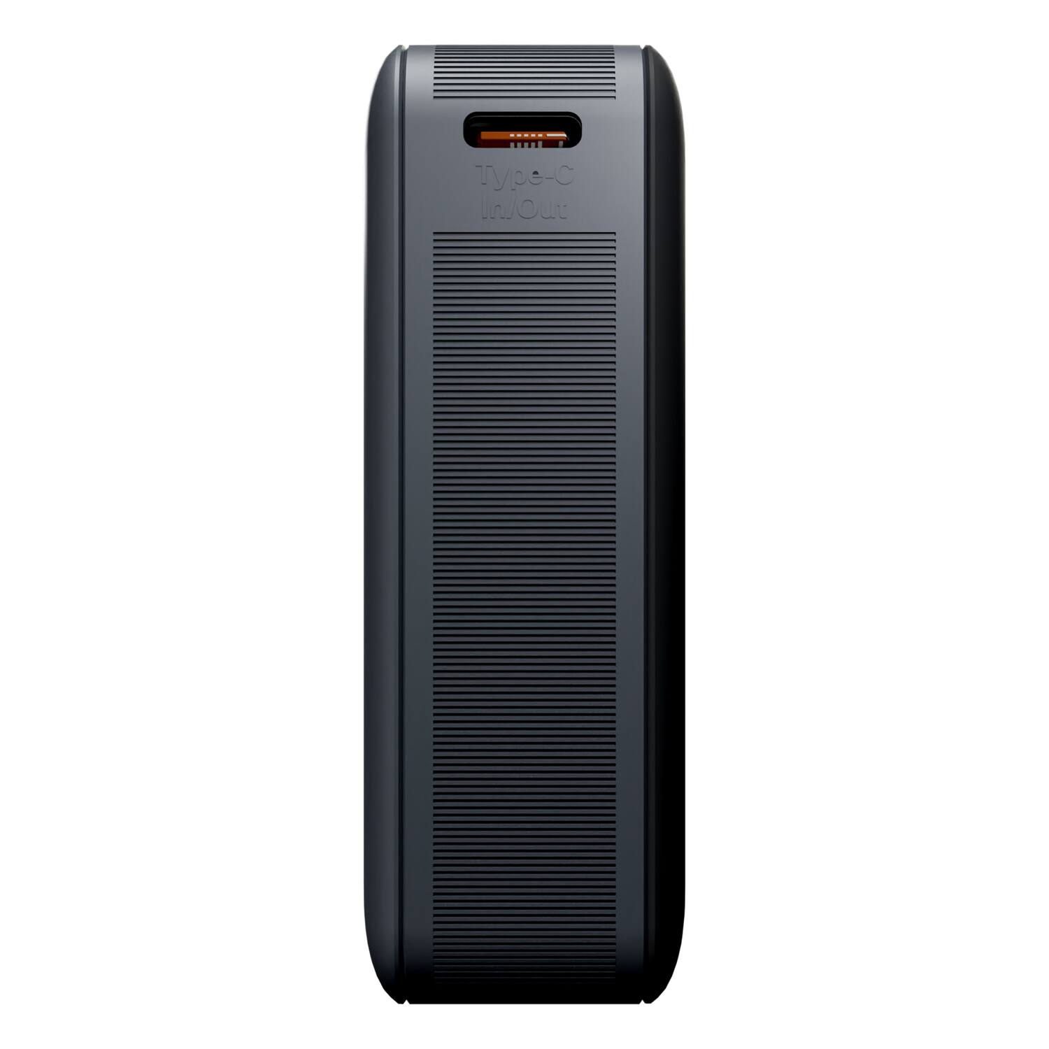 The text on the image reads:

- "Type-C In/Out"