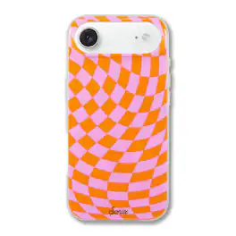 Sonix - iPhone Air Case Checkmate Orange - Pink