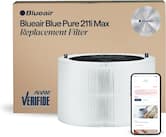 Blueair - Blue Pure F2MAX Replacement Filter for 211i Max Air Purifier, HEPASilent Carbon Filter AHAM Certified - White
