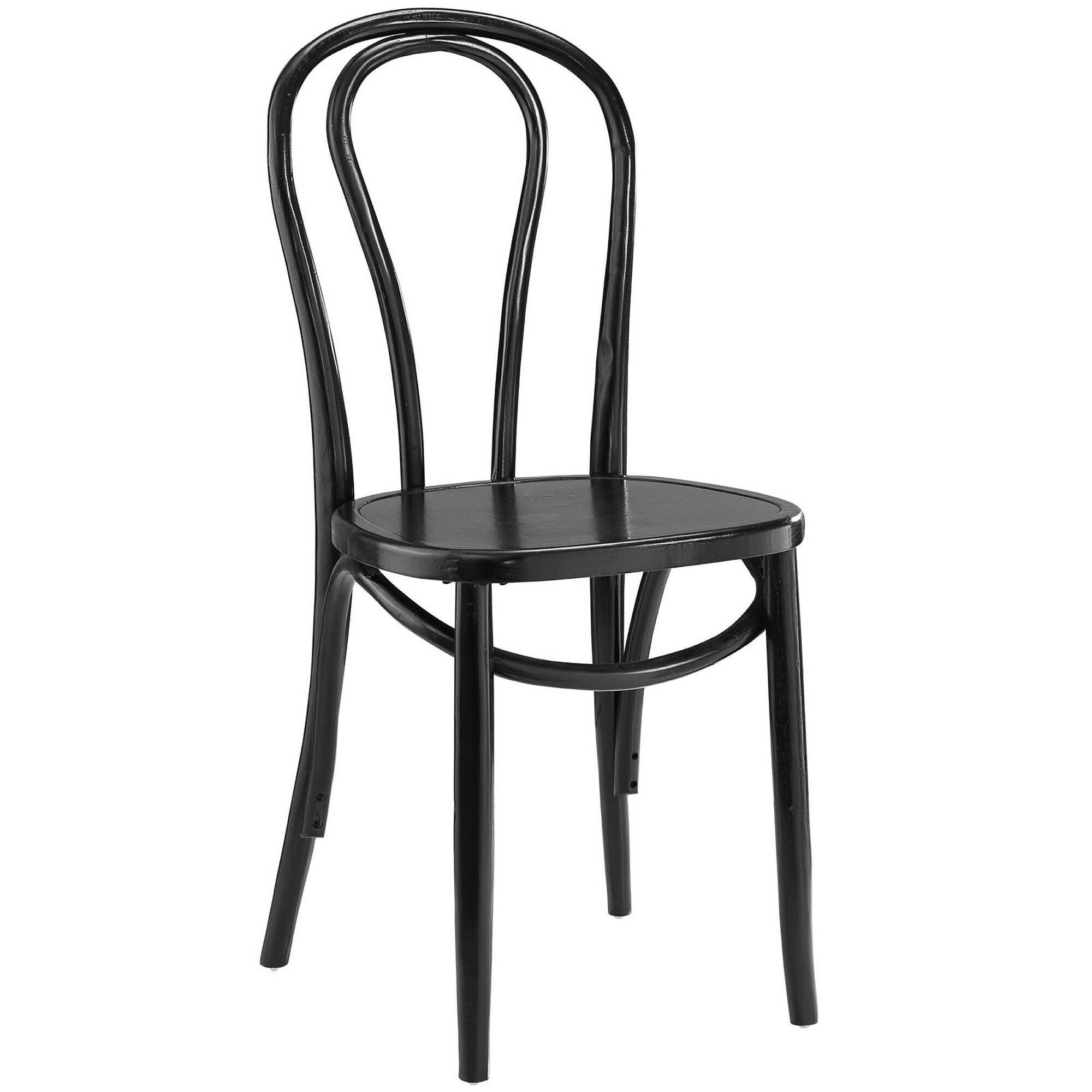 Angle. Modway - Eon Dining Side Chair by Modway - Black.