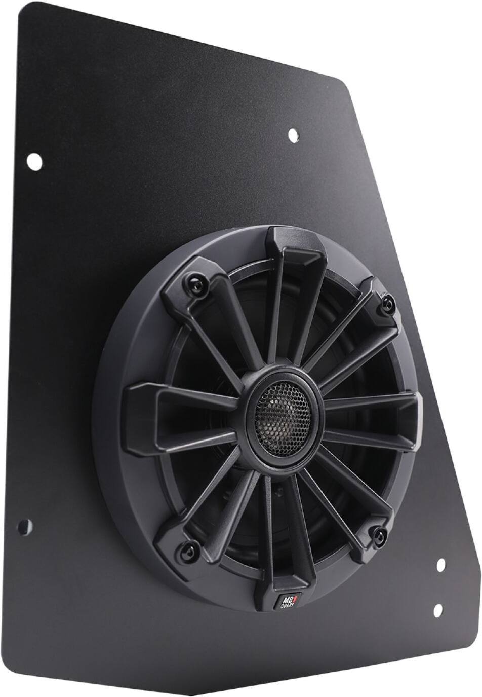Left. MB Quart - 6.5-Inch Coaxial UTV Speakers with Titanium Dome Tweeters (Pair) - Black.