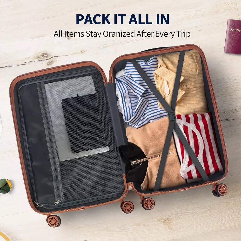 PACK IT ALL IN  
All Items Stay Organized After Every Trip