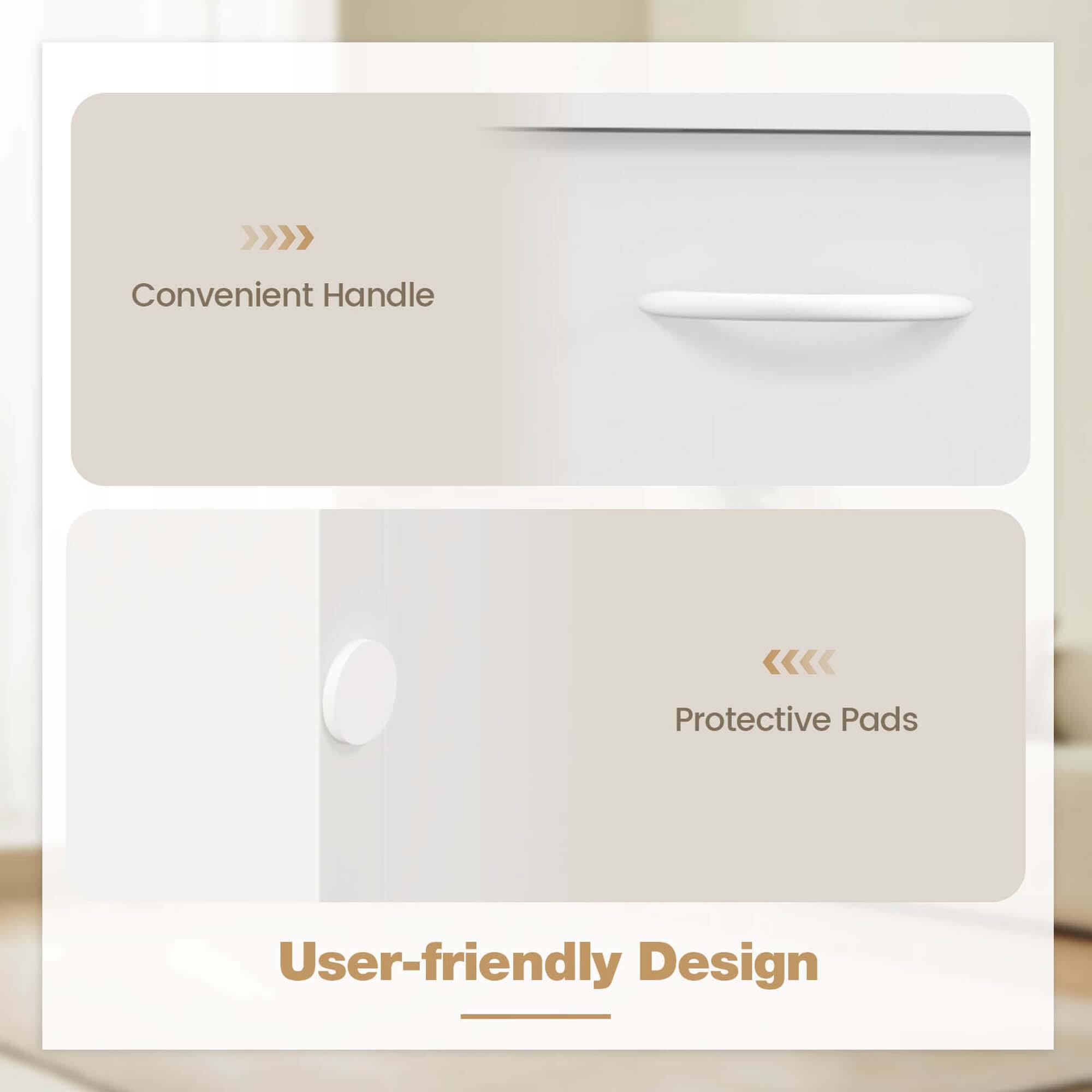 User-friendly Design
Convenient Handle
Protective Pads
