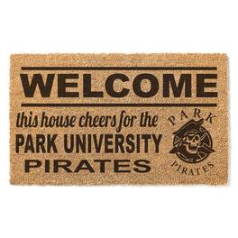 Jardine - Park Pirates 18" x 30" Welcome Doormat - Brown