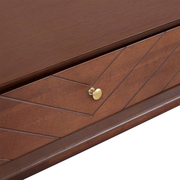 Alt View 4. Click Decor - ClickDecor Lincoln Console Table, Brown - Brown.