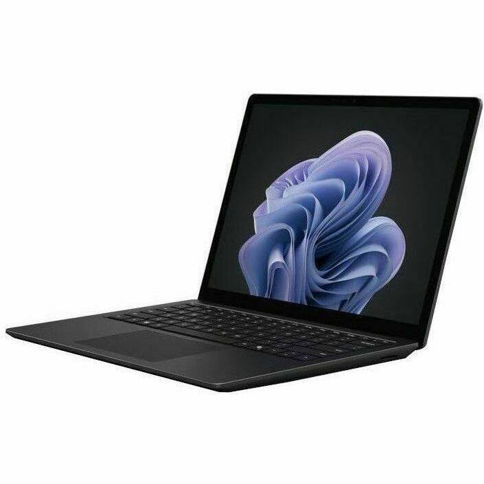 Alt View 8. Microsoft - Microsoft Surface Laptop 6 15" Touchscreen Notebook - Intel Core Ultra 7 165H - 32 GB - 512 GB SSD - English Keyboard - Black.