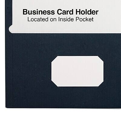 Business Card Holder  
Located on Inside Pocket