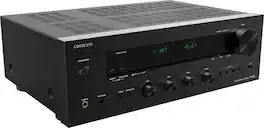 Onkyo - TX-8470 Stereo Receiver - Black
