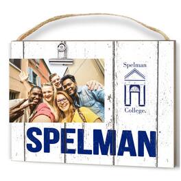 Jardine - Spelman College Jaguars 8'' x 10'' Weathered Clip It Frame - White