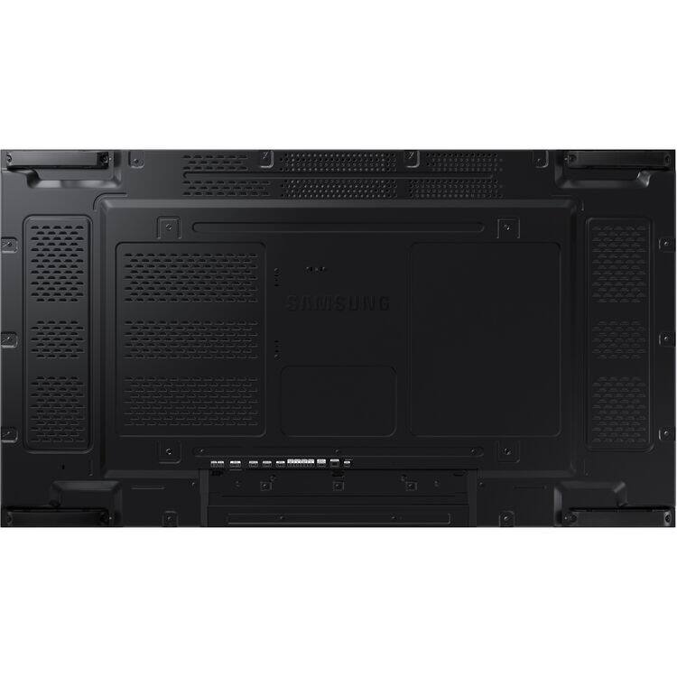 Back. Samsung - 55" Extreme Narrow Bezel Video Wall Display with 500 nit Brightness and 4K UHD Support - Black.