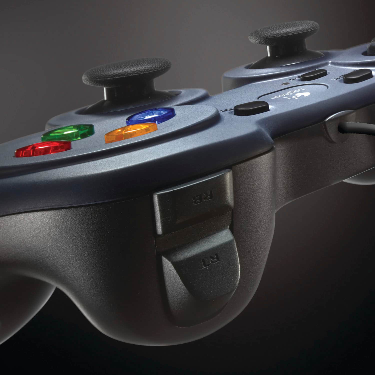 Alt View 13. Logitech - F310 Gaming Pad for Windows - Blue/Black.