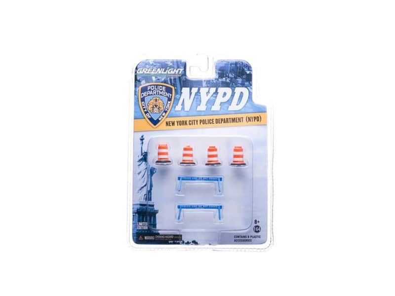 NYPD Accessory Pack 6pc Set Series 1 For 1/64 Model Cars by Greenlight price history on PriceWatchPro