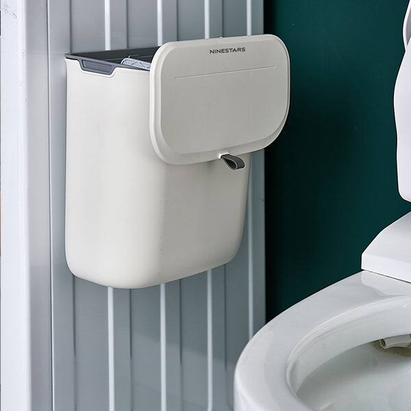 Alt View 1. Nine Stars - Kitchen Compost Trash Can 1.8 Gallon.