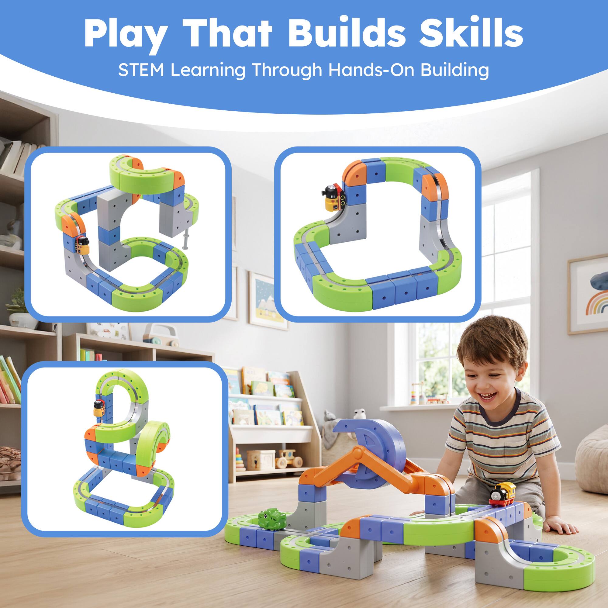 Play That Builds Skills  
STEM Learning Through Hands-On Building