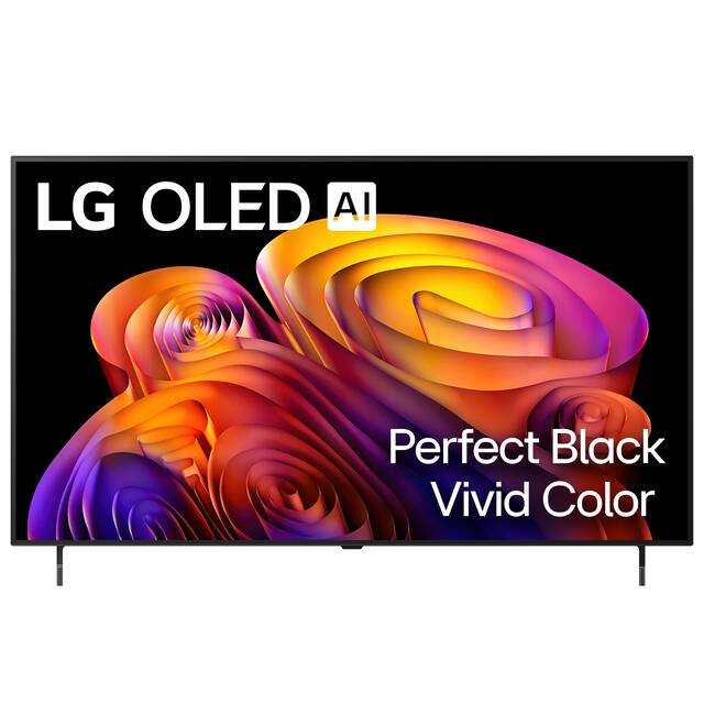LG - 55" Class B6E OLED AI 4K Smart webOS TV with Perfect Black and Vivid Color (2026)