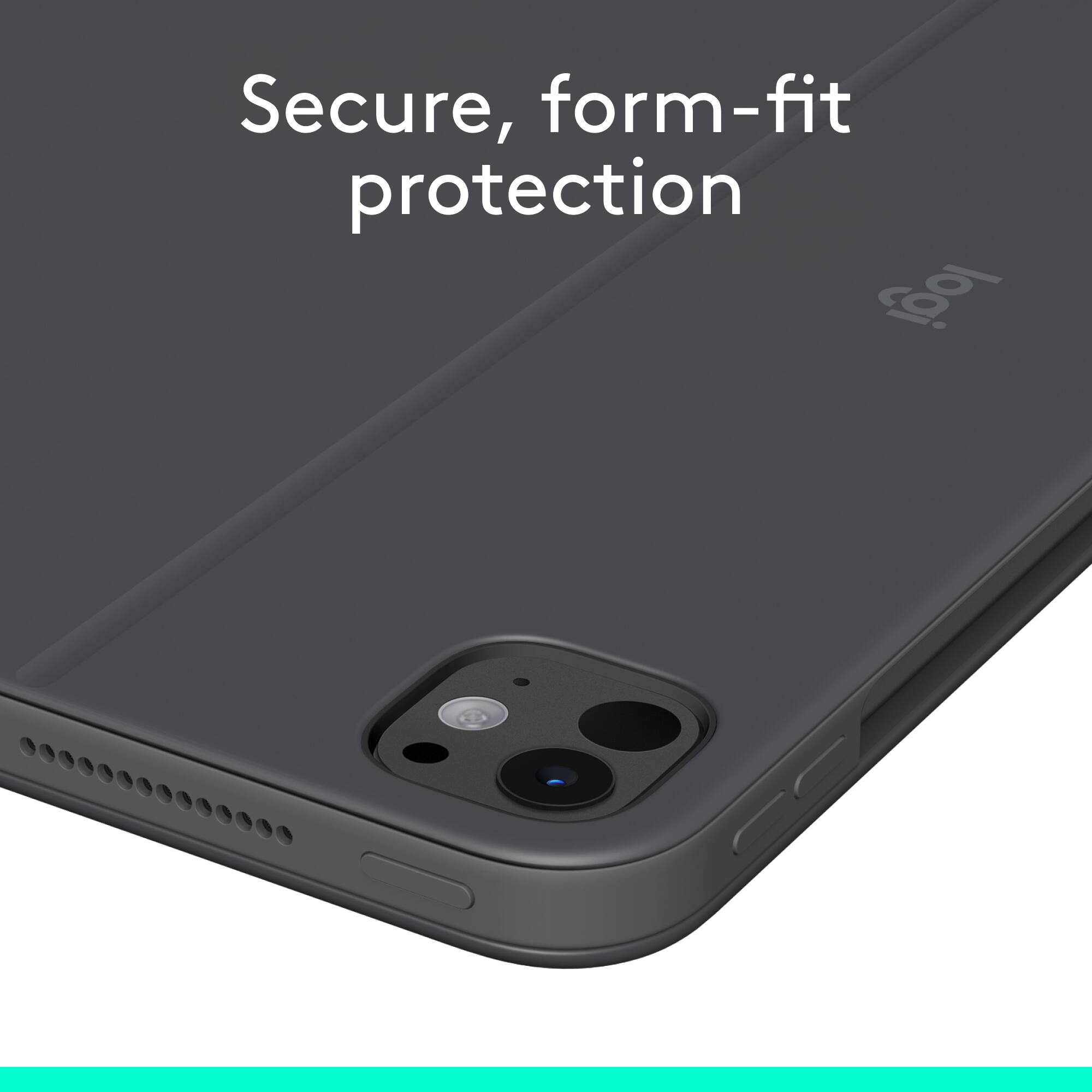 Secure, form-fit protection logitech