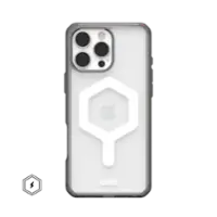 UAG - Plyo Series Case with Magsafe for Apple iPhone 16 Pro Max - Ash/White - Front_Zoom