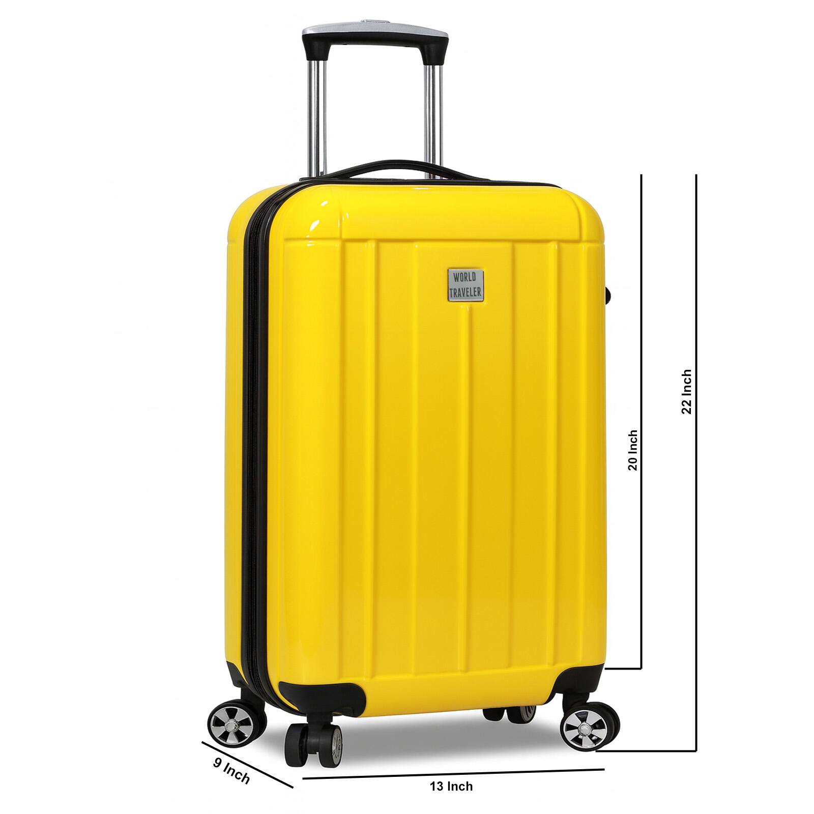 WORLD TRAVELER

20 Inch  
13 Inch  
9 Inch  
22 Inch