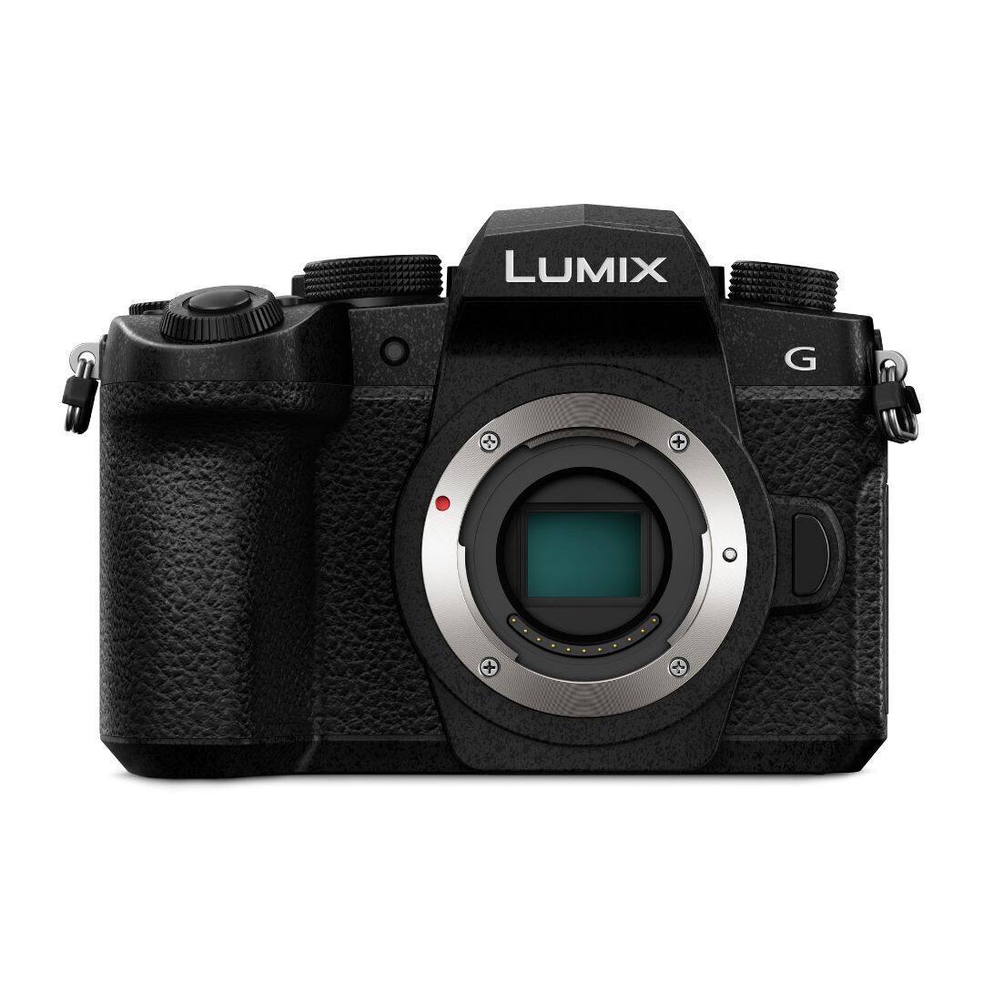 Angle. Panasonic - Panasonic LUMIX G97 Micro Four Thirds Mirrorless Black Camera with Bag Bundle - White.