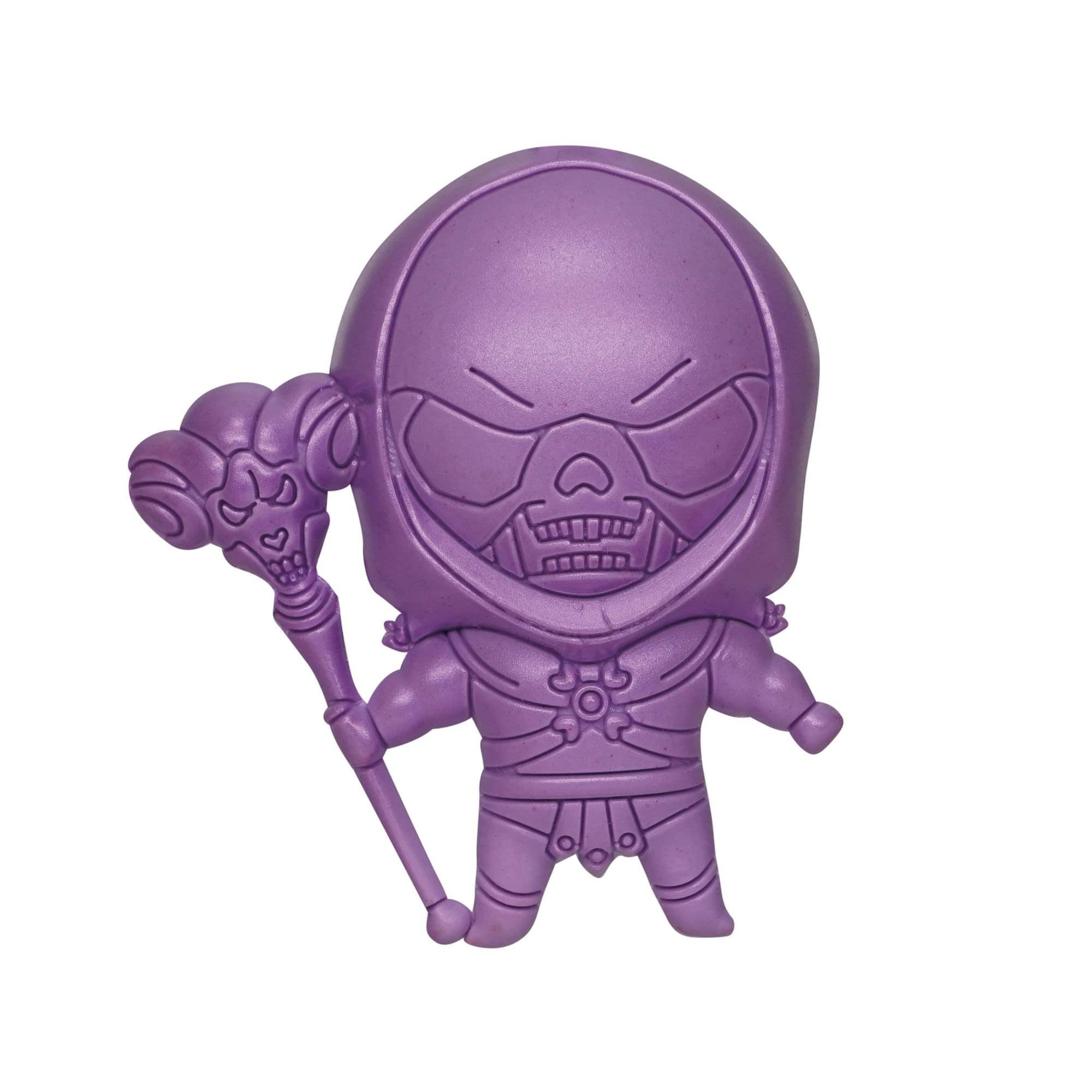 Alt View 3. Monogram - MOTU 3D Foam Figural Bag Clip Set | Trap-Jaw, Skeletor, Tri-Klops - Multi-Colored.