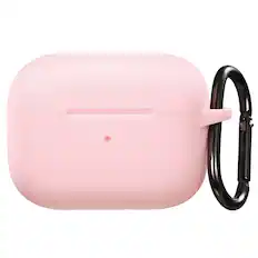 Front. Vena - For Apple Airpods Pro 2 Case Cover with Magsafe, Silicone Airpods Pro 2 Case 2nd Generation Wireless Charging Pink - Pink.