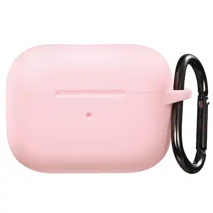 Front. Vena - For Apple Airpods Pro 2 Case Cover with Magsafe, Silicone Airpods Pro 2 Case 2nd Generation Wireless Charging Pink - Pink.
