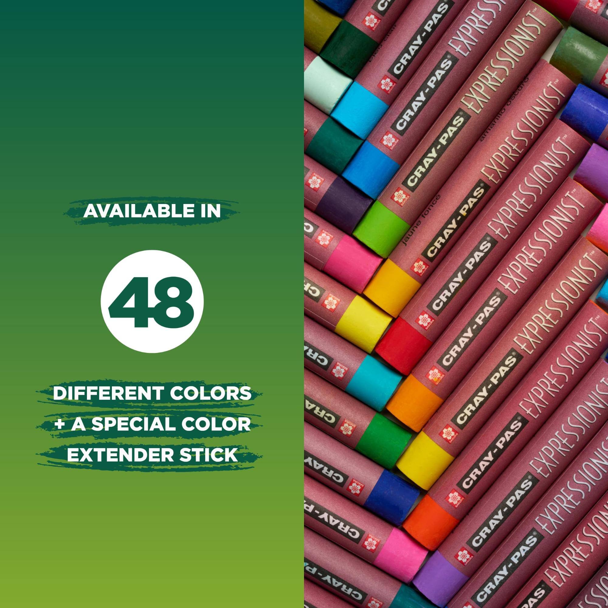 AVAILABLE IN 48 DIFFERENT COLORS + A SPECIAL COLOR EXTENDER STICK