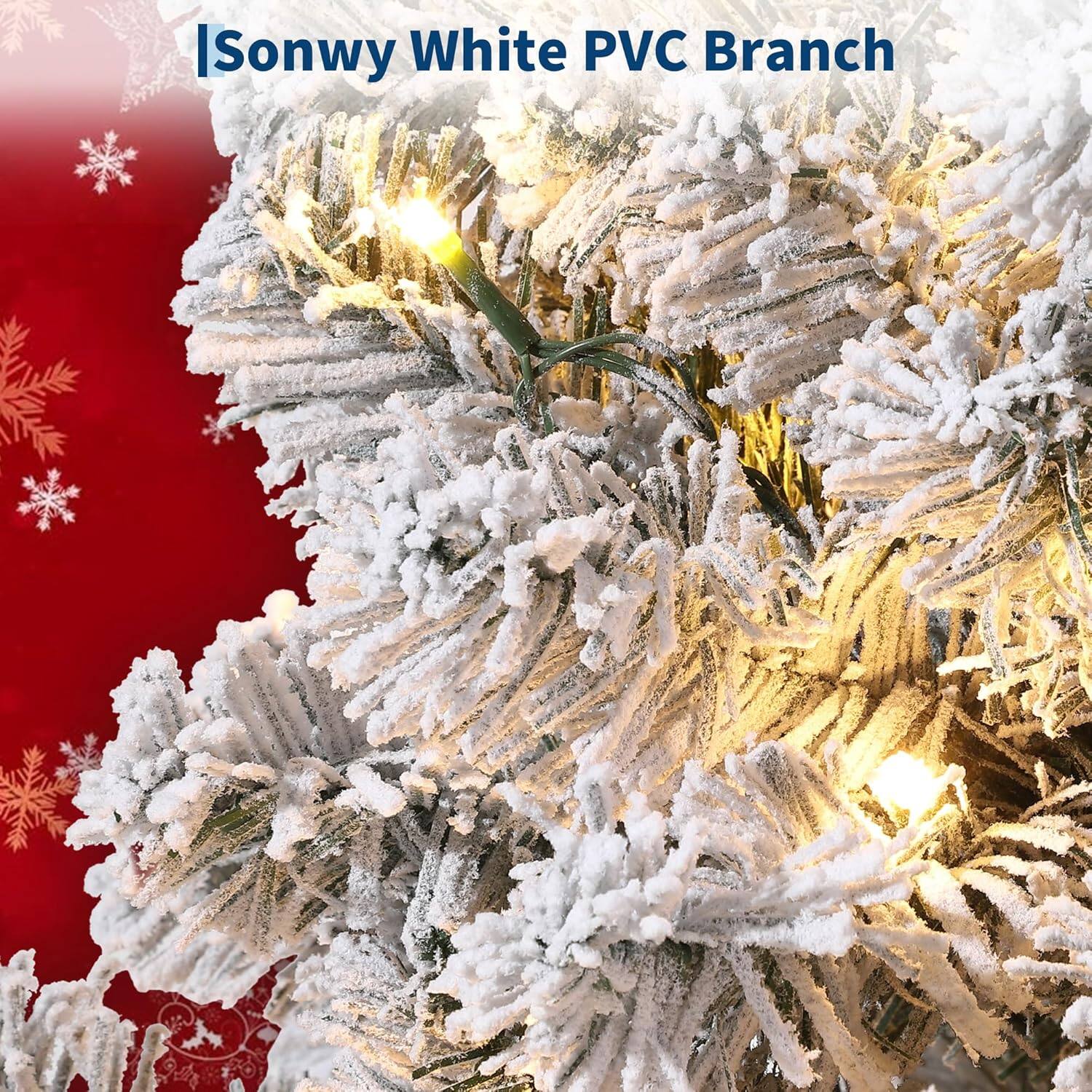Isonwy White PVC Branch