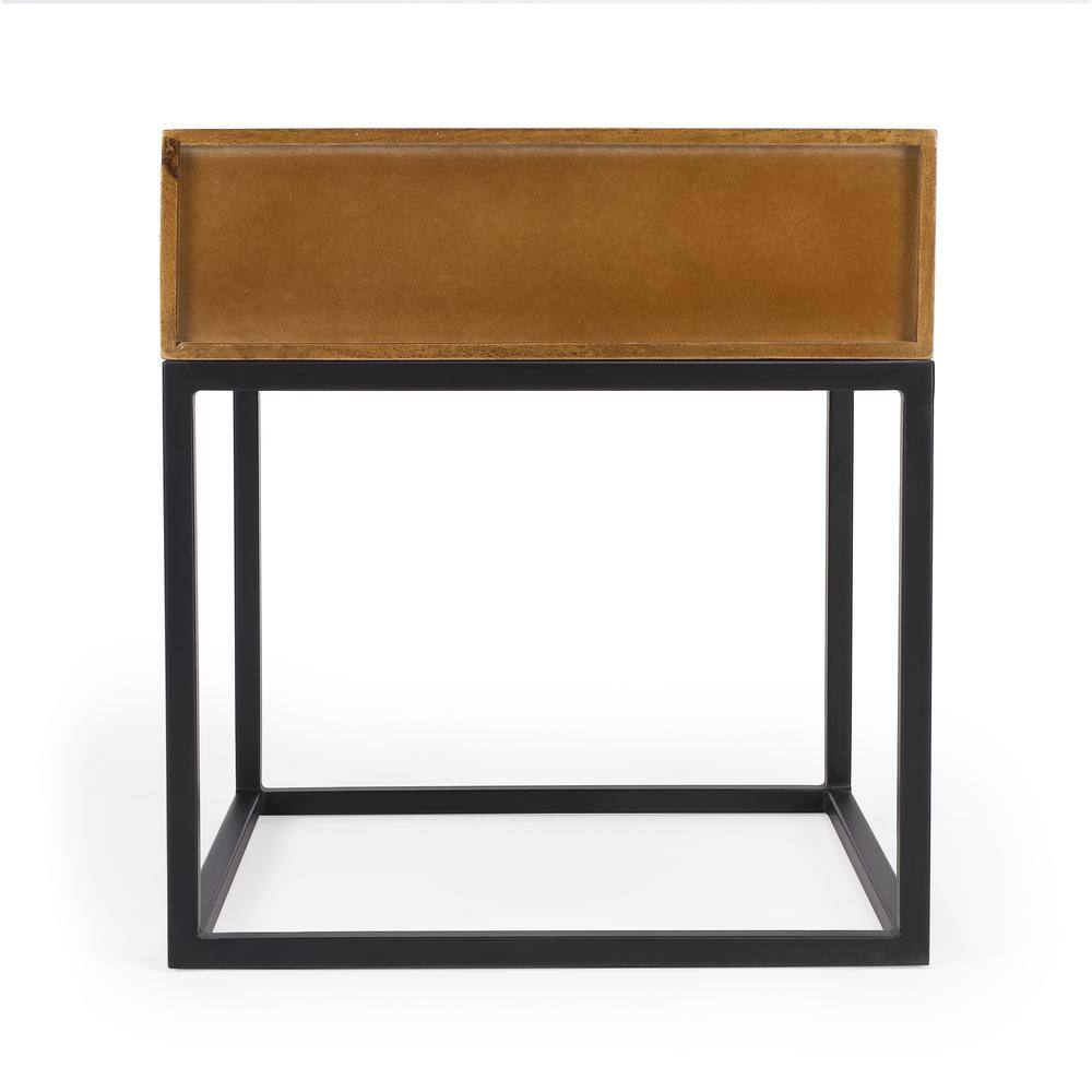 Alt View 9. Butler Specialty - Brixton Iron & Wood End Table - Multi-Color.