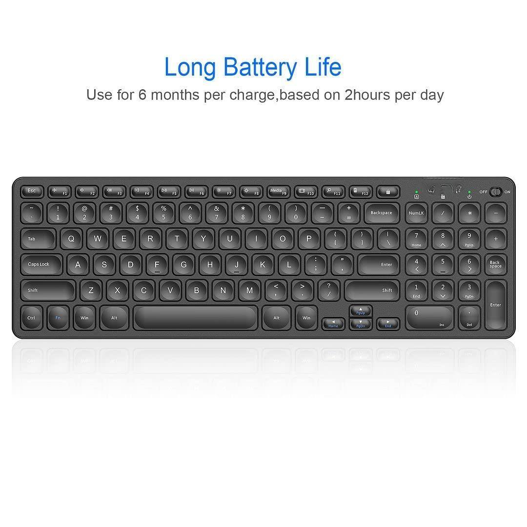 Long Battery Life  
Use for 6 months per charge, based on 2 hours per day