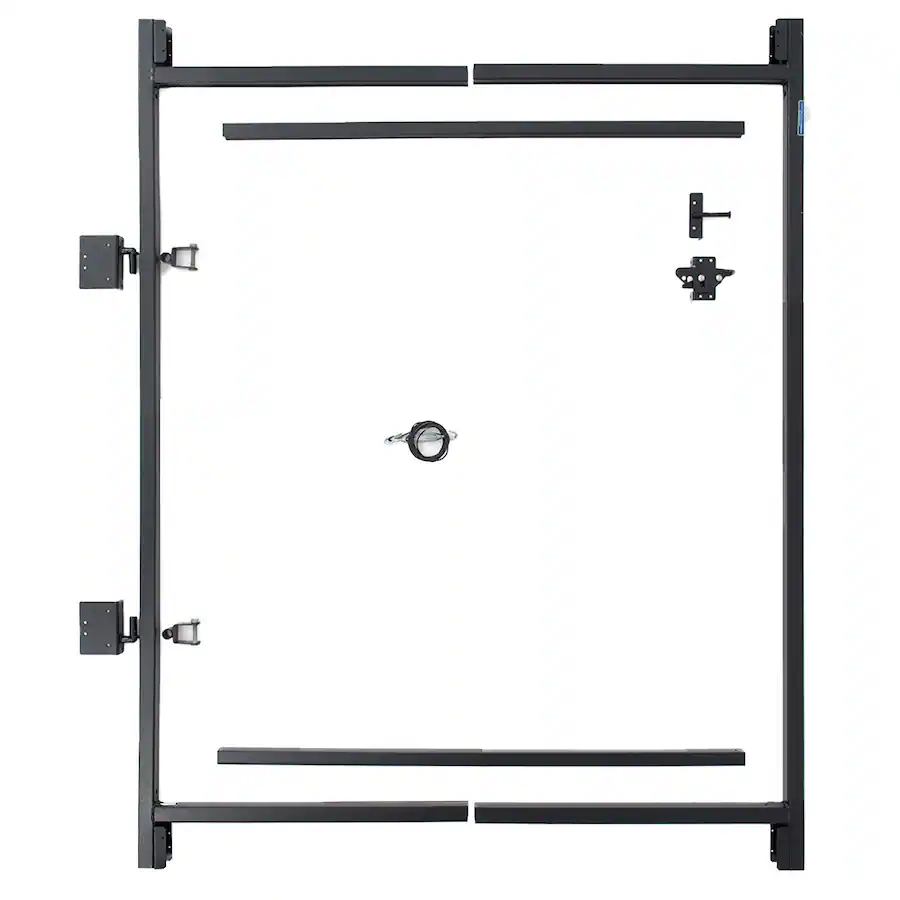 Adjustable Building Kit Steel Frame Gate Kit (2 Pack) & Adjust A Gate Steel Frame Gate Kit ...
