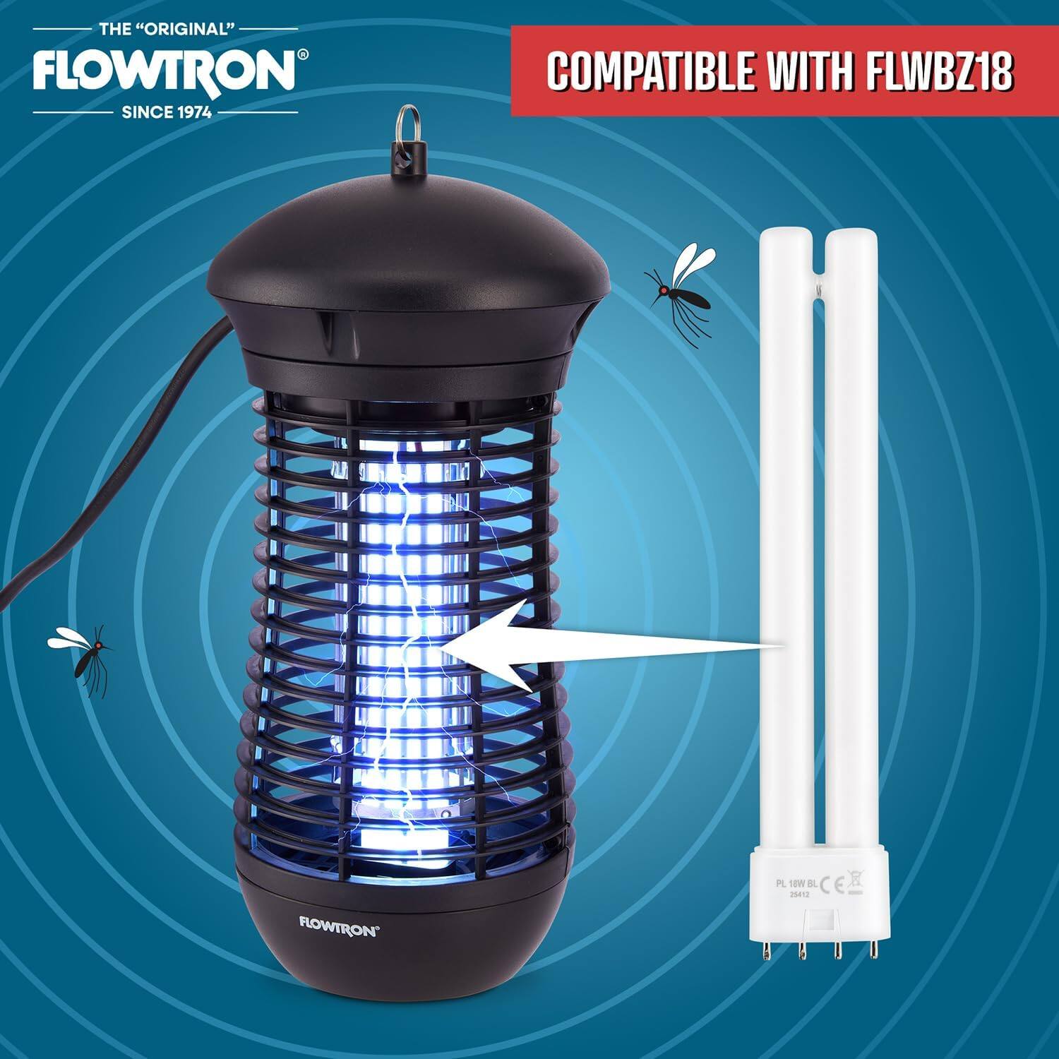 THE "ORIGINAL" FLOWTRON SINCE 1974 COMPATIBLE WITH FLWBZ18