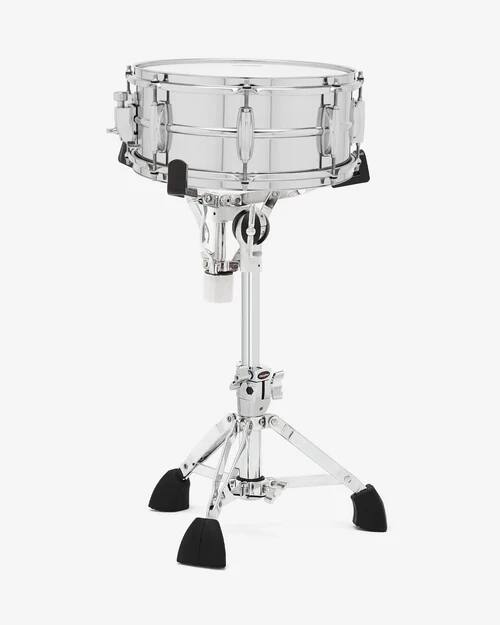 Angle. Gibraltar Hardware - 9000 Series Snare Drum Stand, Heavy Duty Double Braced Tripod with Ultra Adjust Basket Super Lock Height Adjustment.