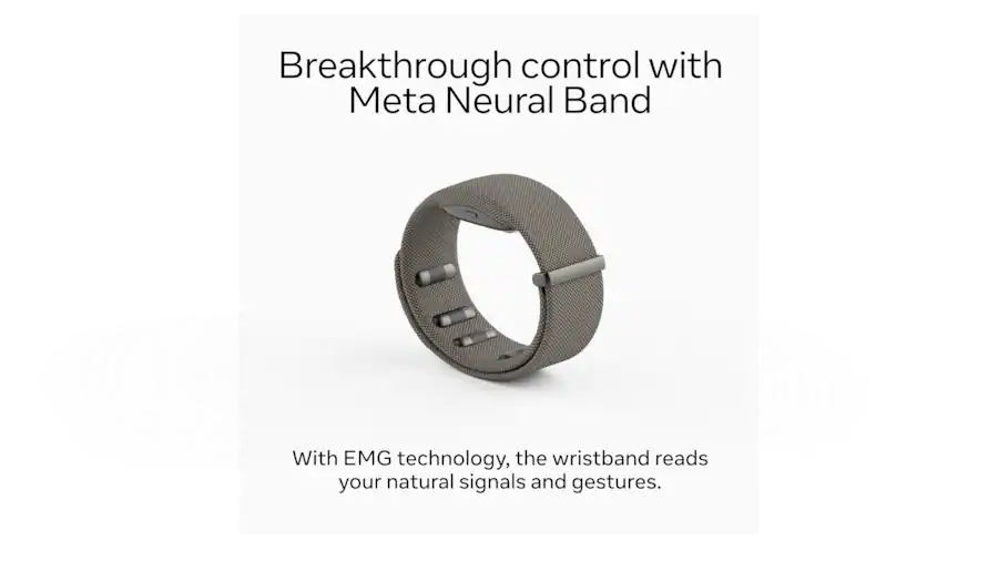 Meta Ray Ban Display & Neural Band | AI glasses with in lens display ...