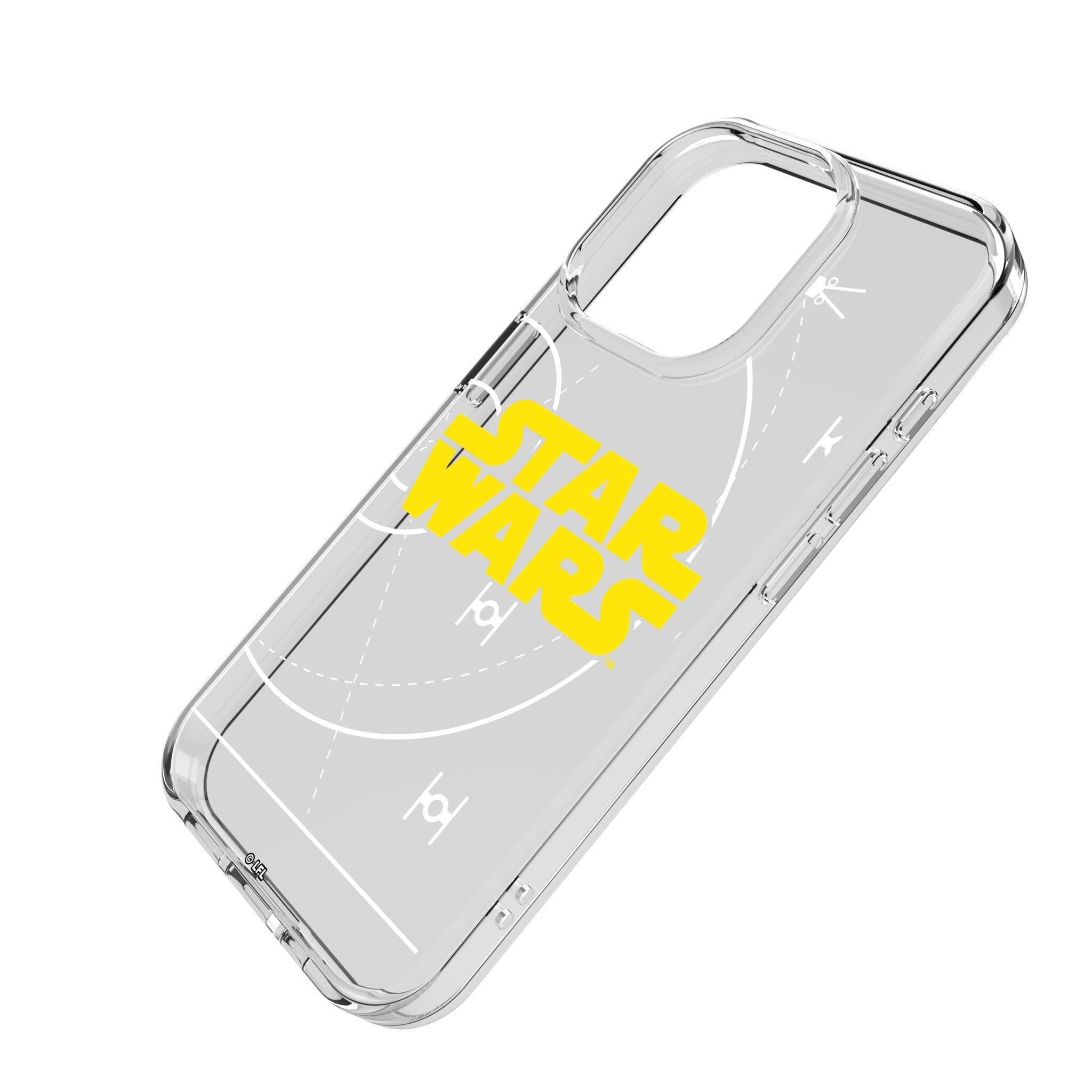 Angle. Keyscaper - Star Wars: A New Hope BaseOne Clear Phone Case - Apple iPhone 12 / 12 Pro - Star Wars.