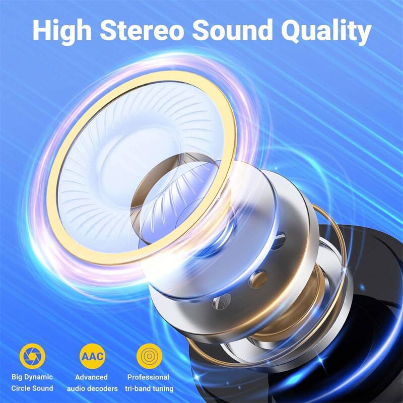 High Stereo Sound Quality

AAC

Big Dynamic Circle Sound

Advanced audio decoders

Professional tri-band tuning