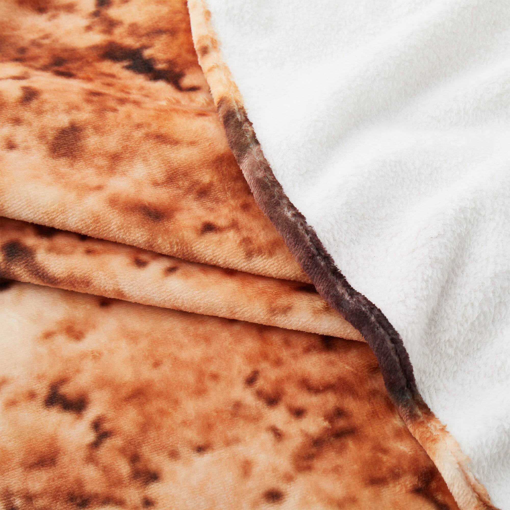 Back. Peace Nest - Peace Nest Kids' and Adult Halloween Food Throw Blanket, Chocolate, 60" - Chocolate.