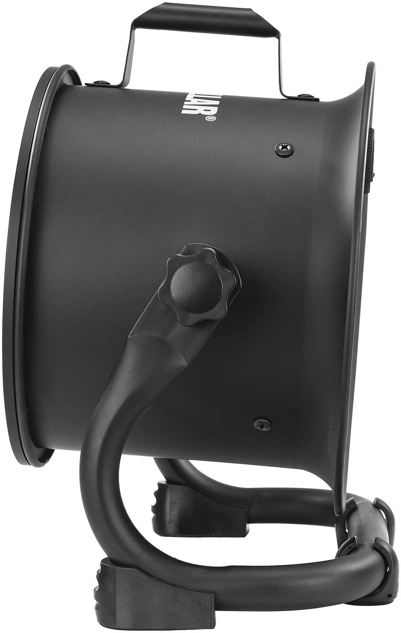 Alt View 4. Caterpillar - Caterpillar® 9" High-Velocity Fan (Black, 2-in-1): 940 CFM, 4-Speed, 360° Pivoting, Dual Ball Bearing.