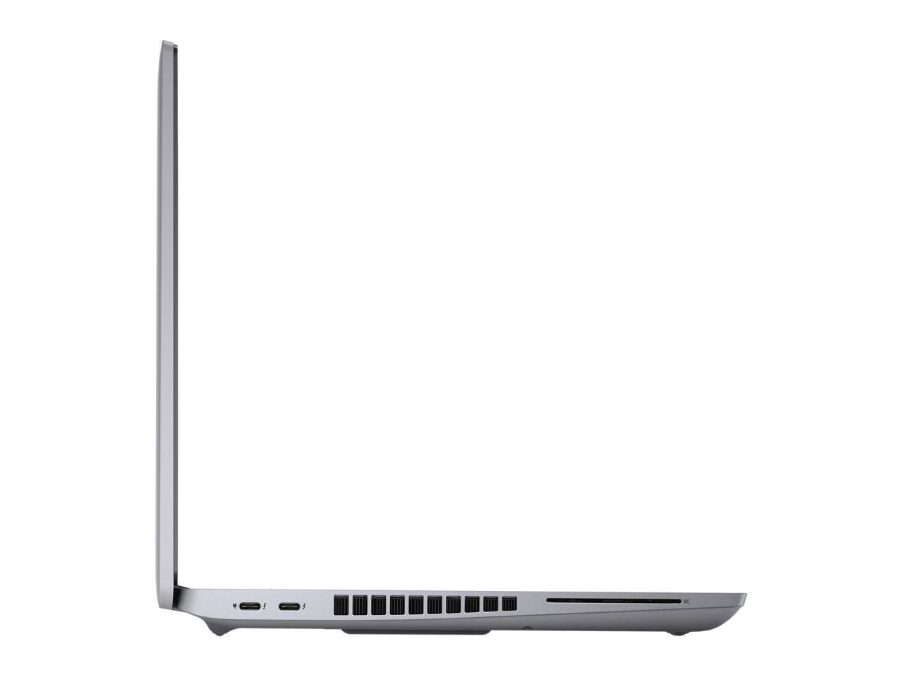 Alt View 2. Dell - Dell Precision 3561, i7-11850H, 32GB, 1TB SSD, NVIDIA T600, 15.6" FHD, Win 11 Pro - Dark Gray.