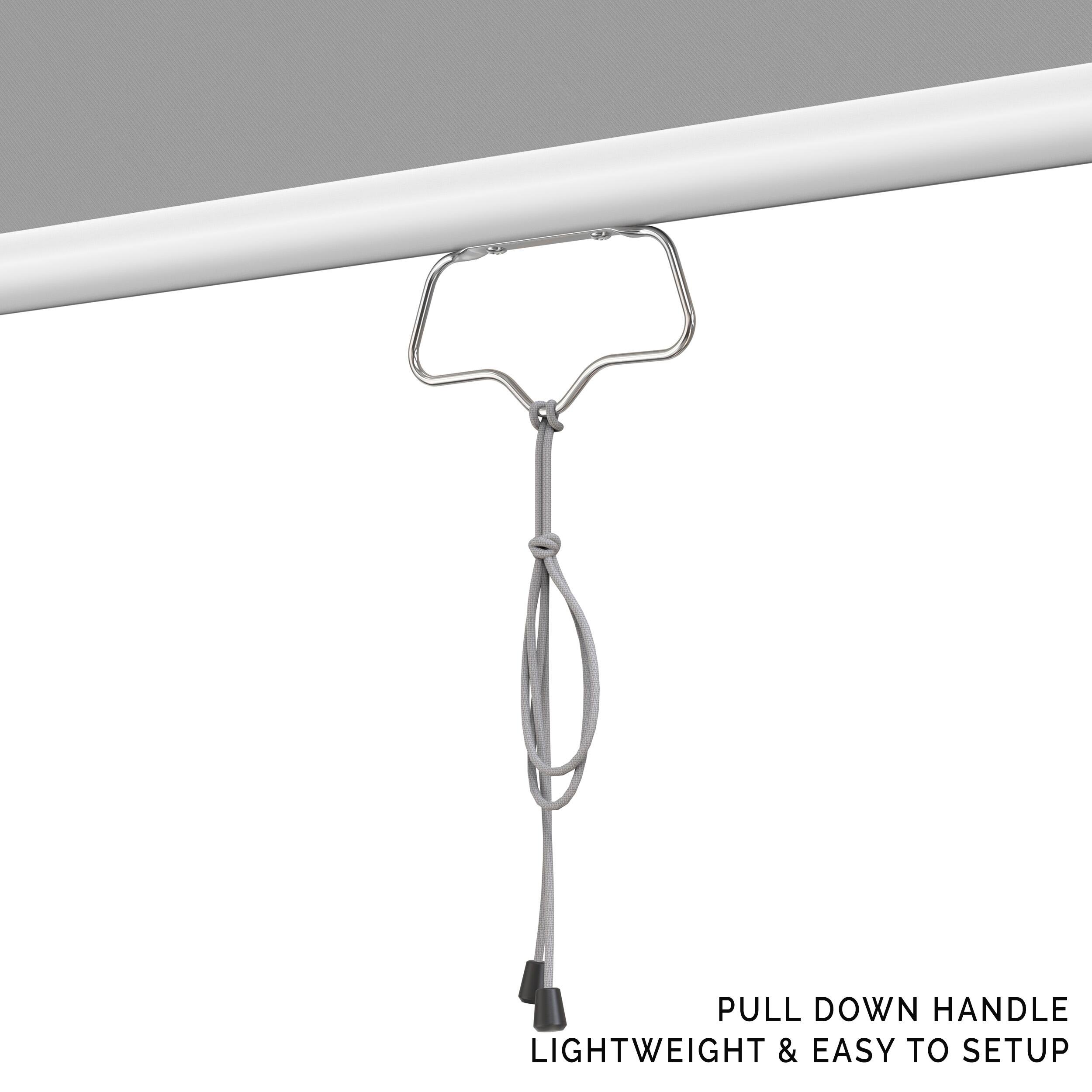 PULL DOWN HANDLE
LIGHTWEIGHT & EASY TO SETUP