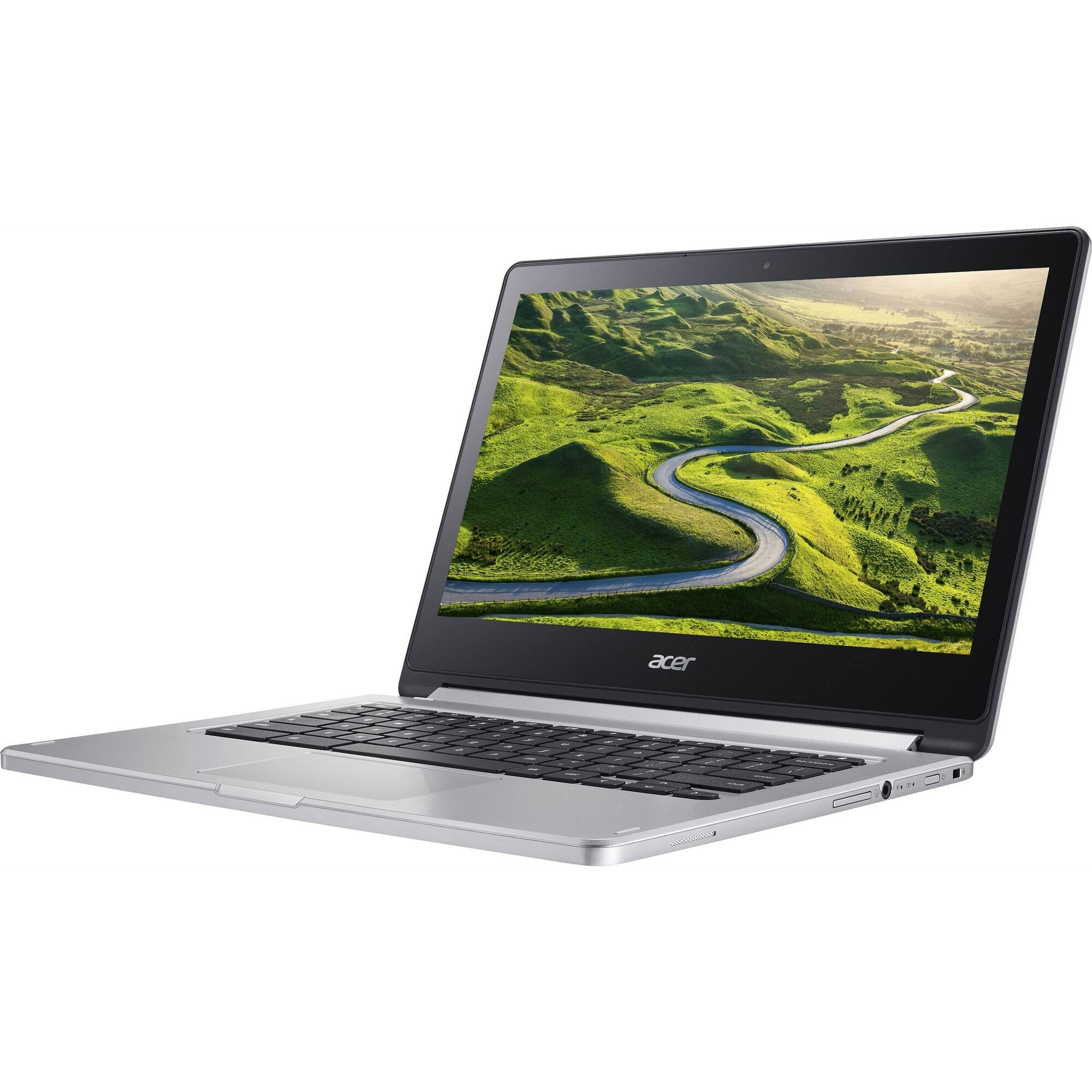 Left. Acer - Acer CB5-312T-K95W Chromebook 13.3" FHD TS MT8173 2.1GHz 4GB 64GB Chrome OS - Black.