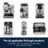 Fits all applicable De'Longhi products
All Magnifica, All-in-one, PrimaDonna, Dedica, Eletta, and La Specialist models.