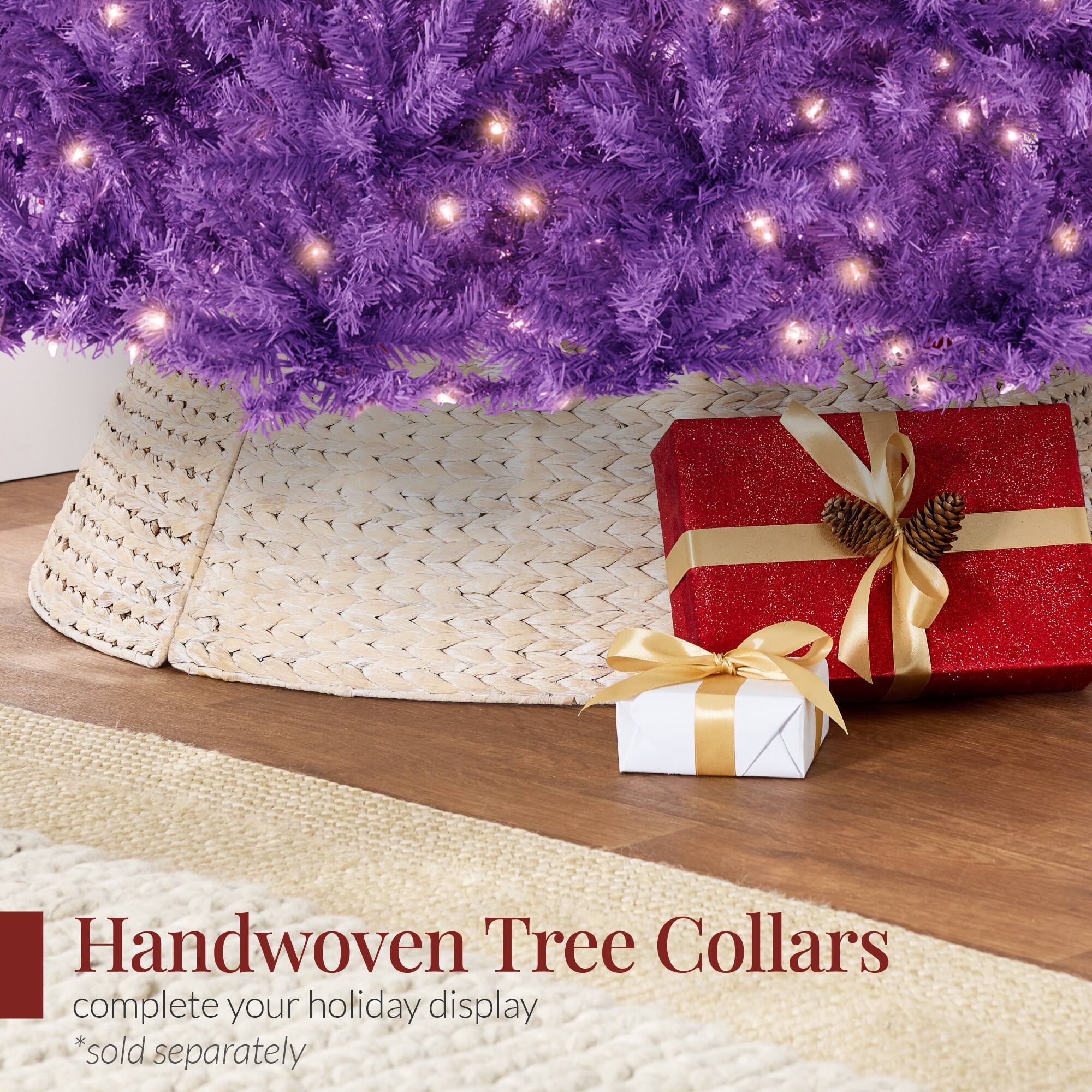 Handwoven Tree Collars
complete your holiday display
*sold separately