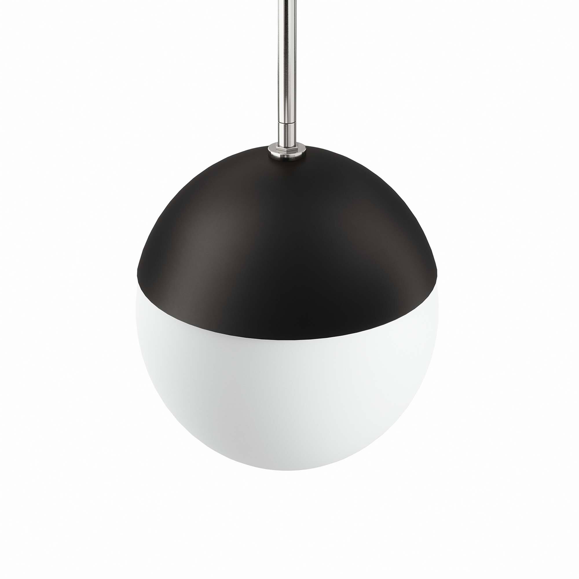 Alt View 4. Modway - Stellar 1-Light Pendant Light by Modway - Opal Polished Nickel.