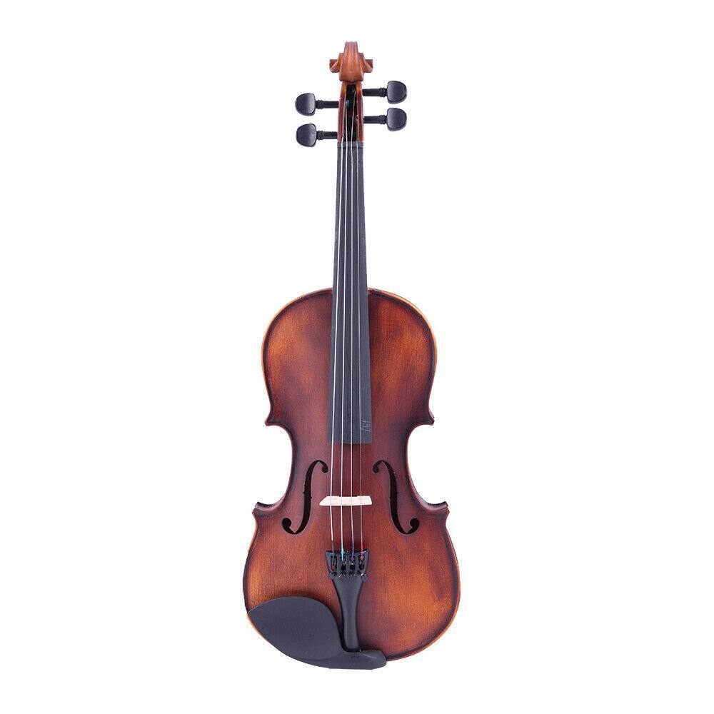 Alt View 4. Winado - 4/4 Classic Solid Wood adult Retro Acoustic Violin+Case+Bow+Rosin+Tuner for Gift.
